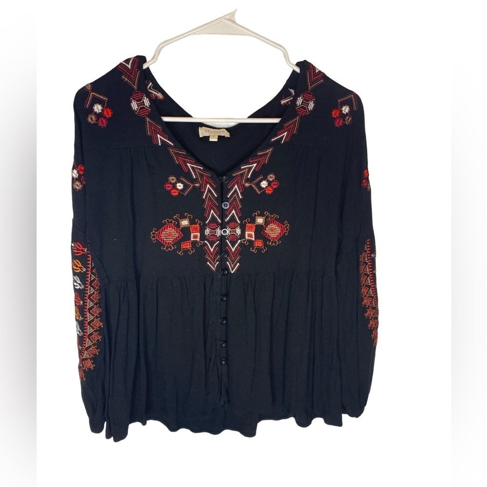 Velzera Button Up Blouse